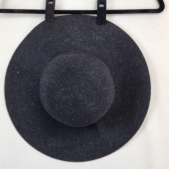 Scala Collezione Women’s Black 100% Wool Wide Brim Hat Bohemian Festival EUC - Picture 5 of 10